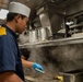 Sailor Prepares Burger