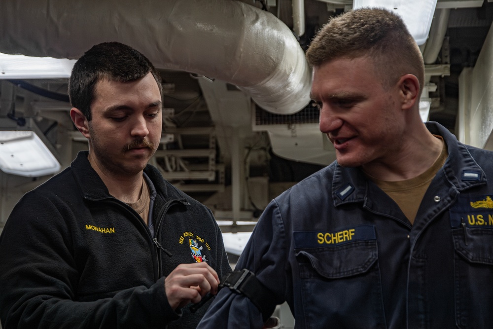 USS Gridley Daily Operations