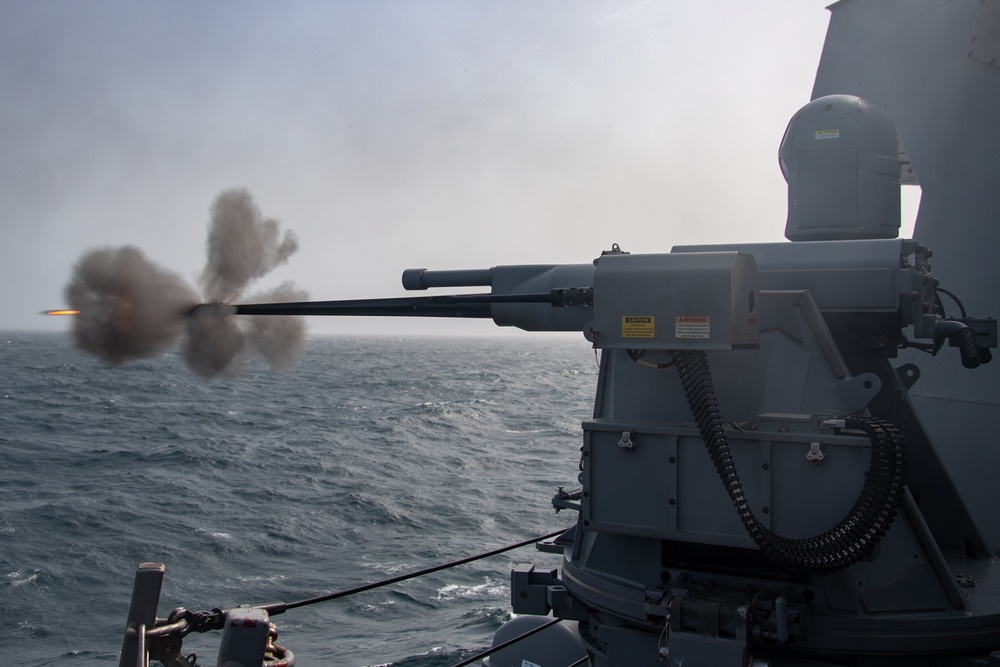 USS Gridley 'Freedom Fire'