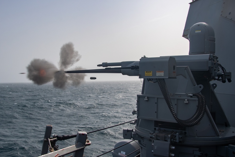 USS Gridley 'Freedom Fire'