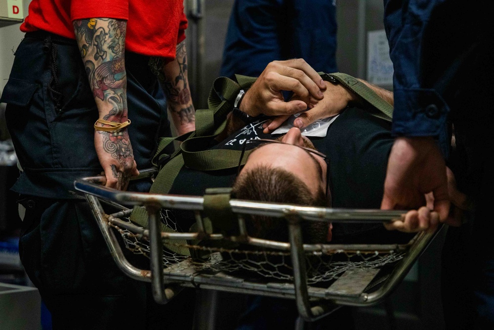 George Washington Conducts Mass Casualty Drill