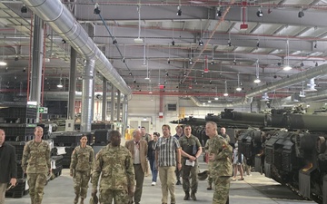 1st AD’s top leader, Congressional staff delegation visit Powidz APS-2 worksite