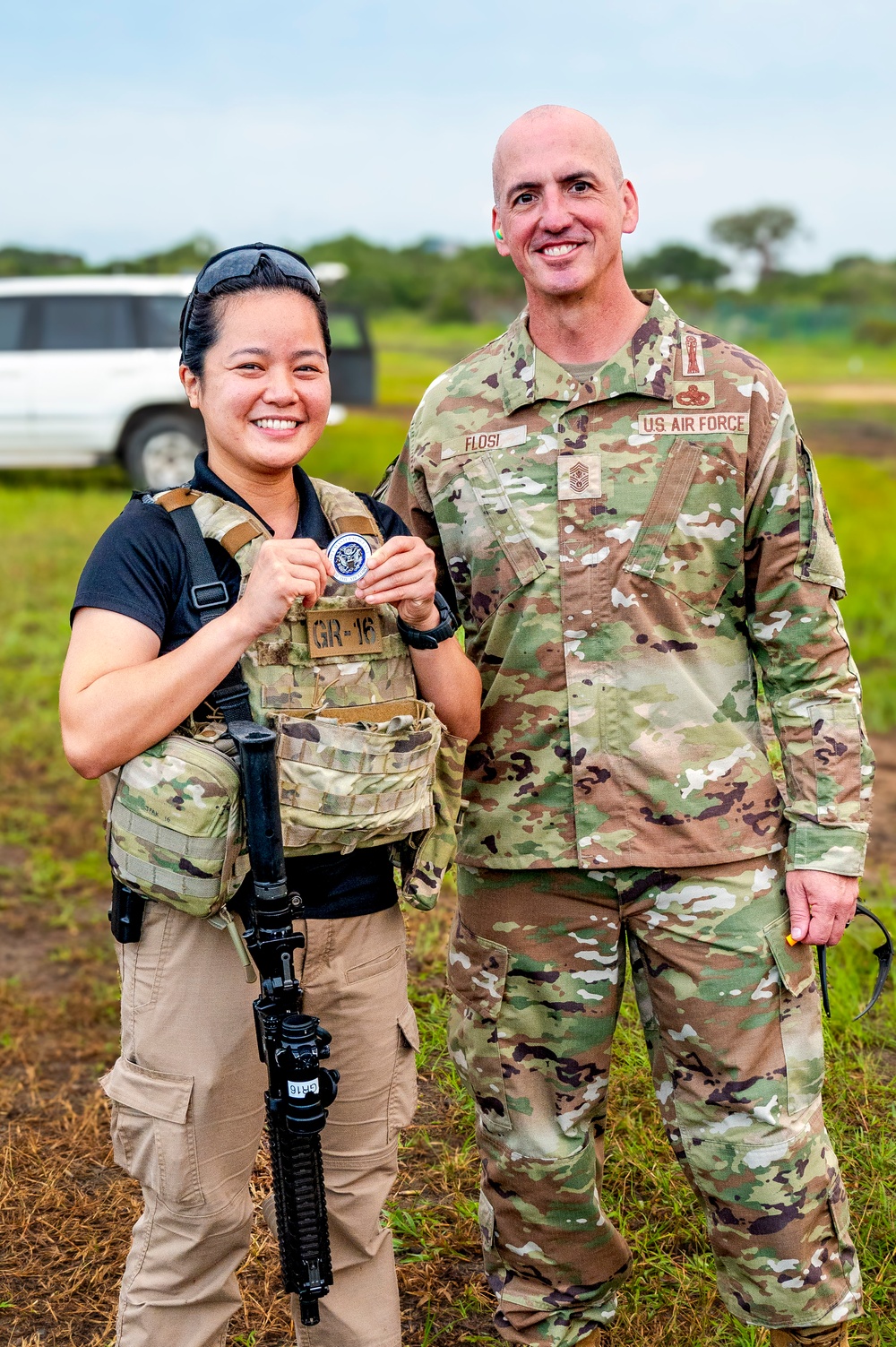 Chief Master Sergeant of the Air Force Connects with Deployed United States Africa Command Airmen