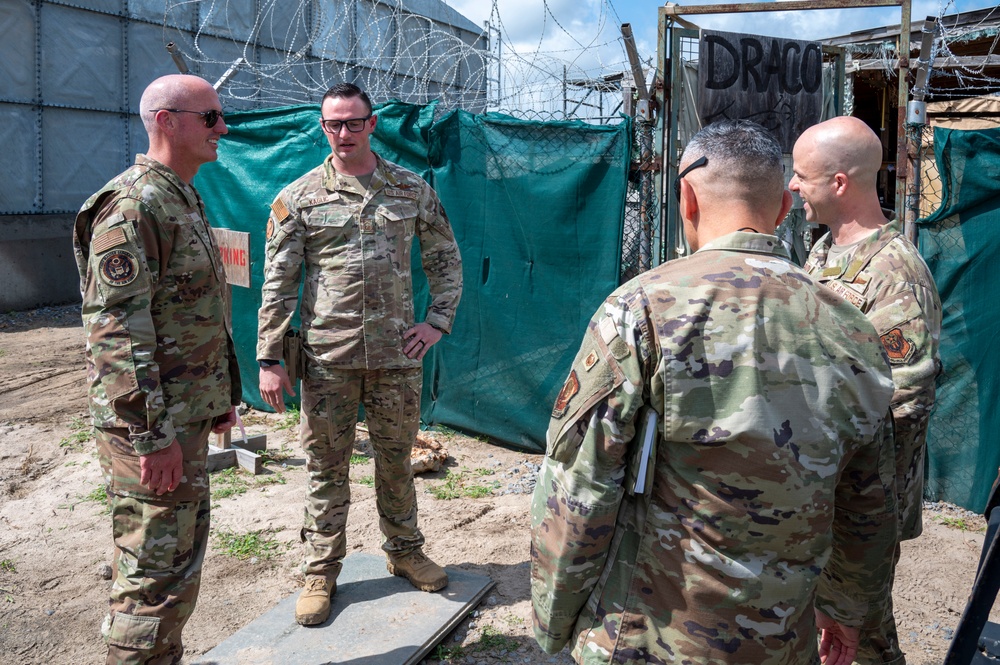 Chief Master Sergeant of the Air Force Connects with Deployed United States Africa Command Airmen