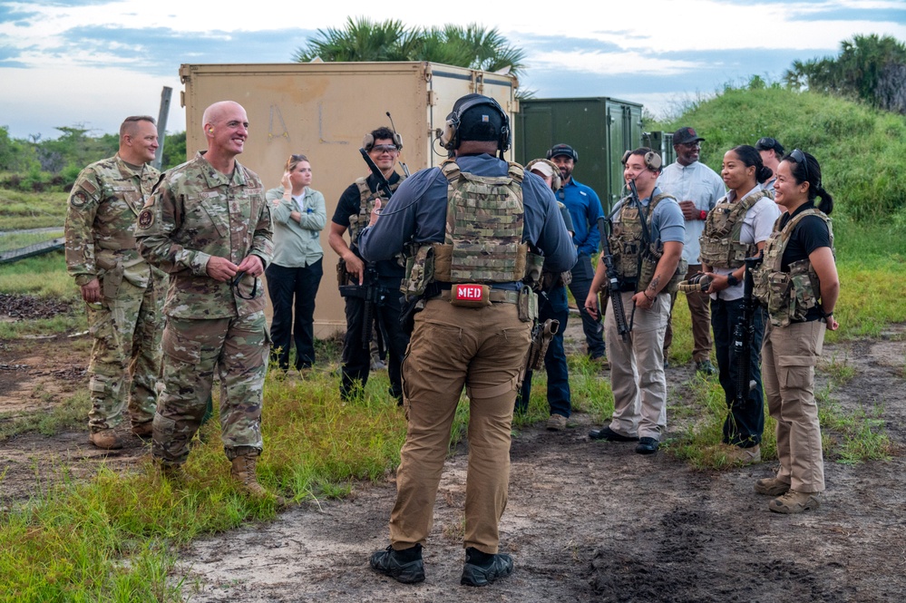 Chief Master Sergeant of the Air Force Connects with Deployed United States Africa Command Airmen