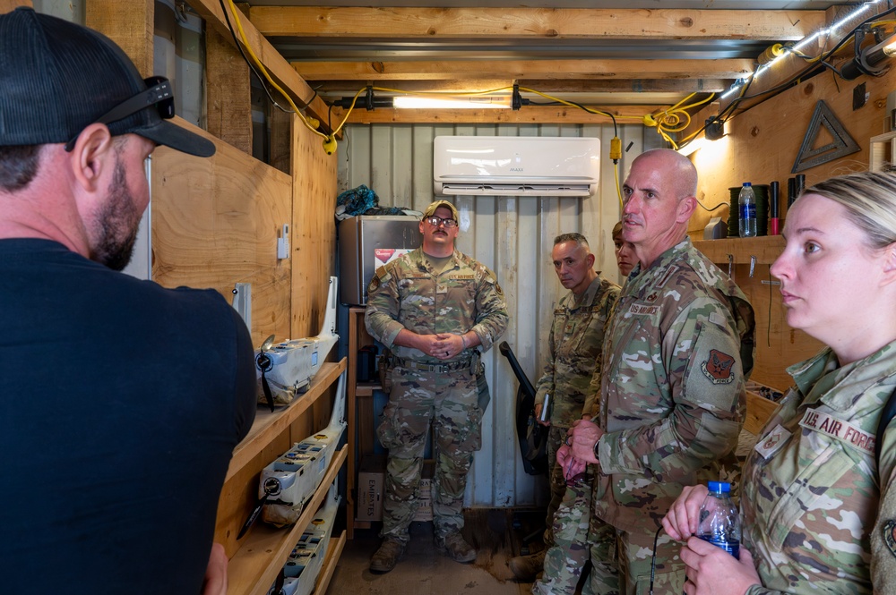 Chief Master Sergeant of the Air Force Connects with Deployed United States Africa Command Airmen