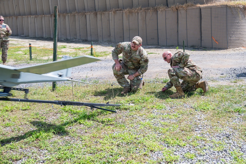 Chief Master Sergeant of the Air Force Connects with Deployed United States Africa Command Airmen