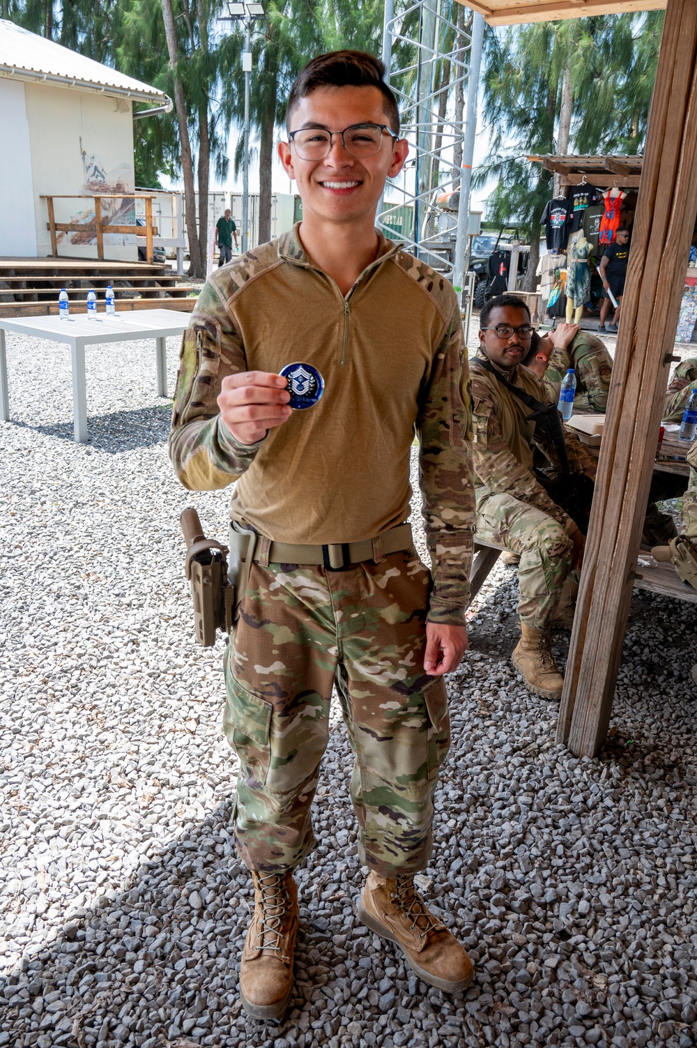 Chief Master Sergeant of the Air Force Connects with Deployed United States Africa Command Airmen