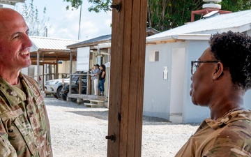 Chief Master Sergeant of the Air Force Connects with Deployed United States Africa Command Airmen