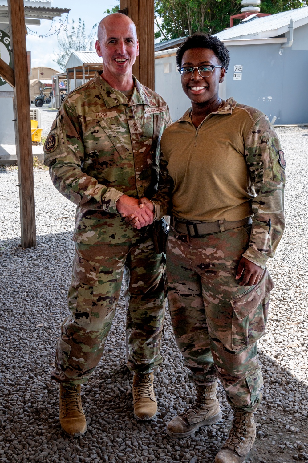 Chief Master Sergeant of the Air Force Connects with Deployed United States Africa Command Airmen