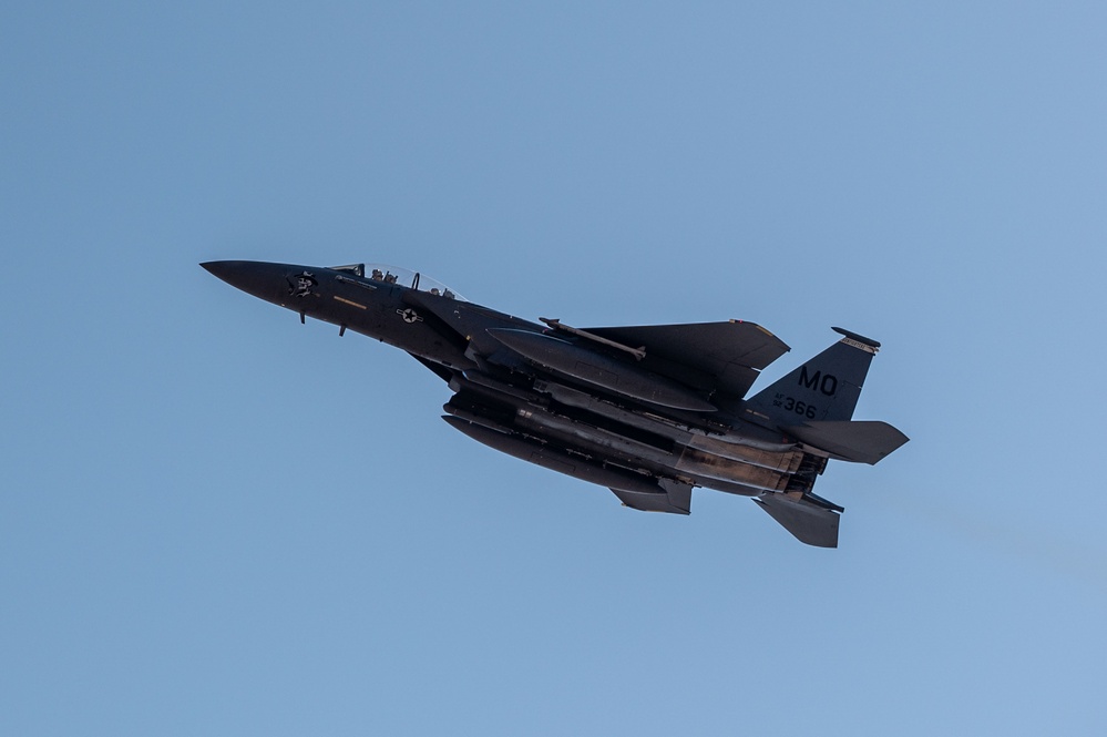 391st Expeditionary Fighter Squadron takes part in exercise Ballast Cannon