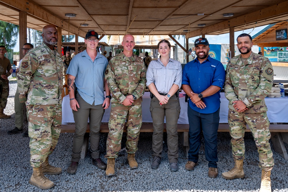 Chief Master Sergeant of the Air Force Connects with Deployed United States Africa Command Airmen