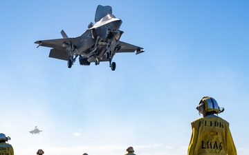USS America (LHA 6) Conducts Flight Operations during Exercise Talisman Sabre 25