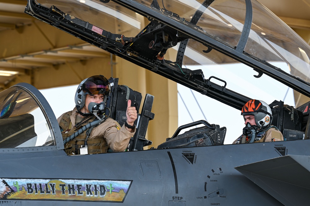 391st Expeditionary Fighter Squadron takes part in exercise Ballast Cannon