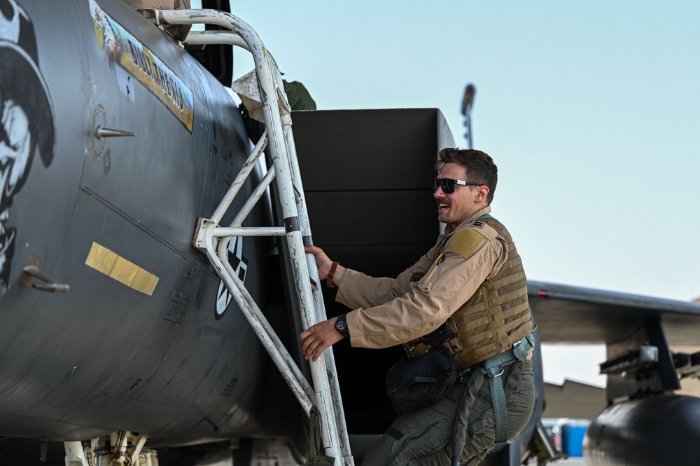 391st Expeditionary Fighter Squadron takes part in exercise Ballast Cannon