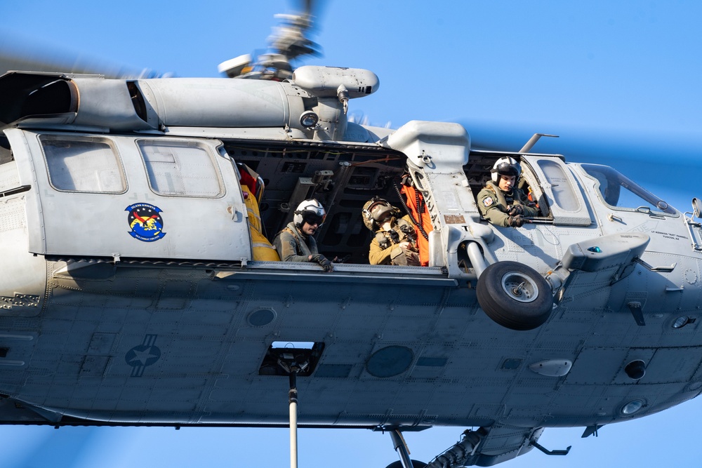 USS America (LHA 6) Conducts Vertical Replenishment Training during Exercise Talisman Sabre 25