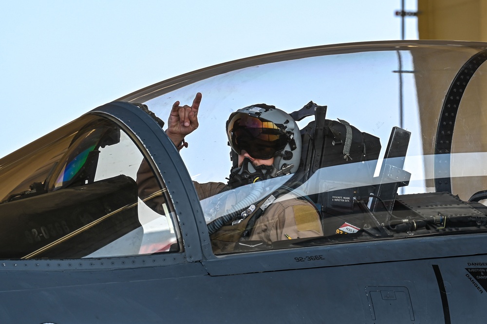 391st Expeditionary Fighter Squadron takes part in exercise Ballast Cannon