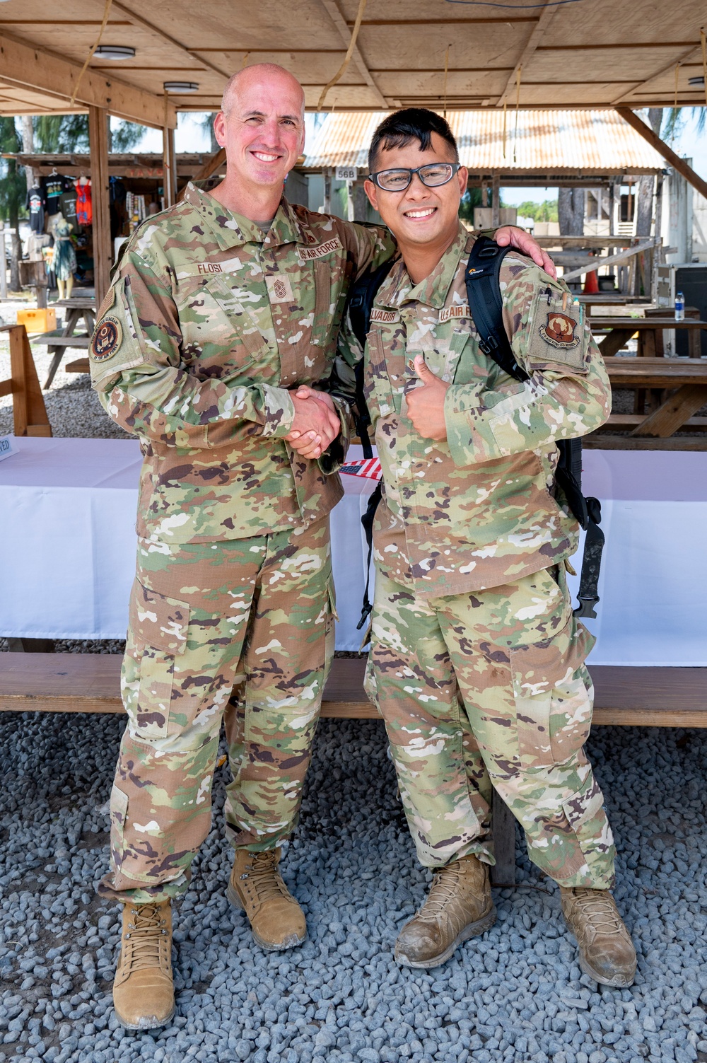 Chief Master Sergeant of the Air Force Connects with Deployed United States Africa Command Airmen