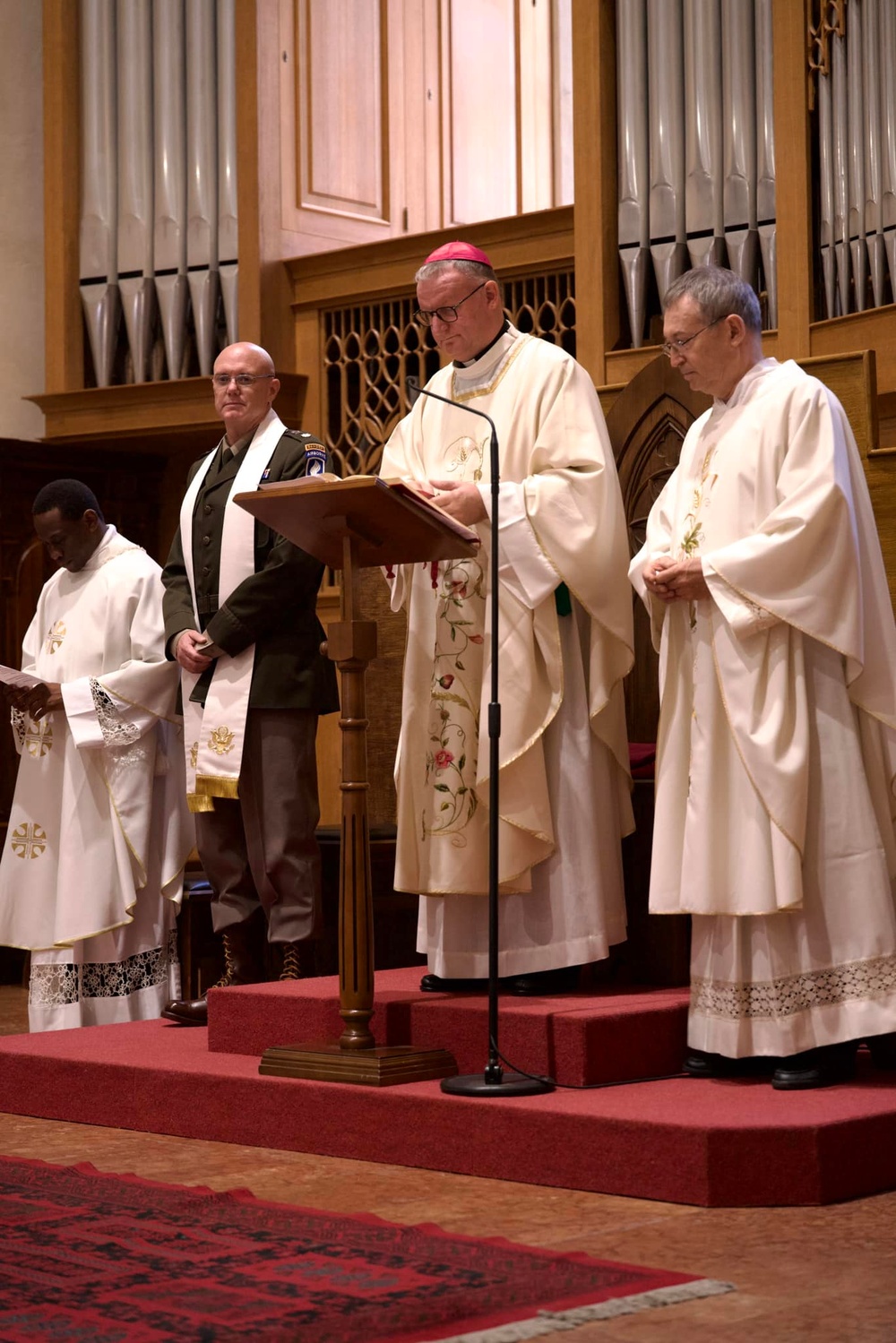 173rd Airborne Brigade Honors Saint Michael, Patron of Warriors, in Italian Ceremony