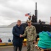 USS Newport News (SSN 750) Pulls in to Iceland