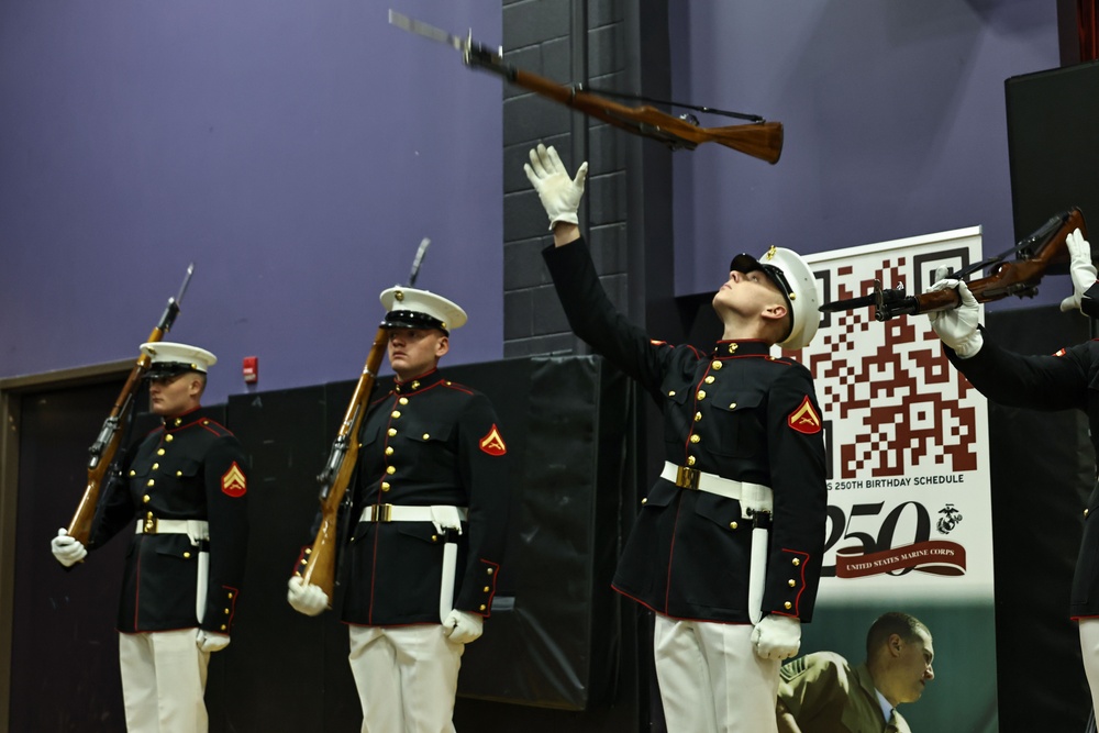 Silent Drill Platoon at Marine Week Chicago 2025