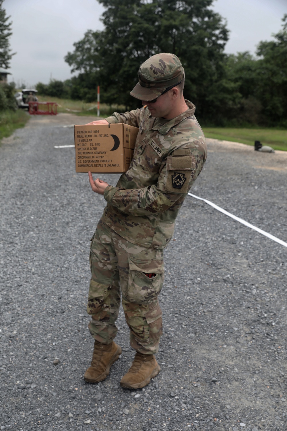 U.S. Soldiers Execute M4A1 Carbine Qualifications