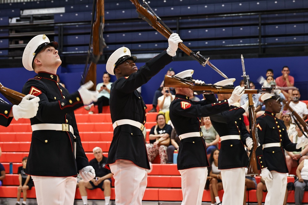 Silent Drill Platoon at Marine Week Chicago 2025
