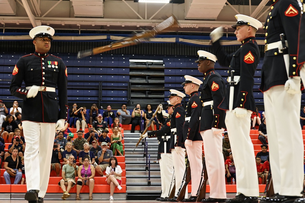 Silent Drill Platoon at Marine Week Chicago 2025