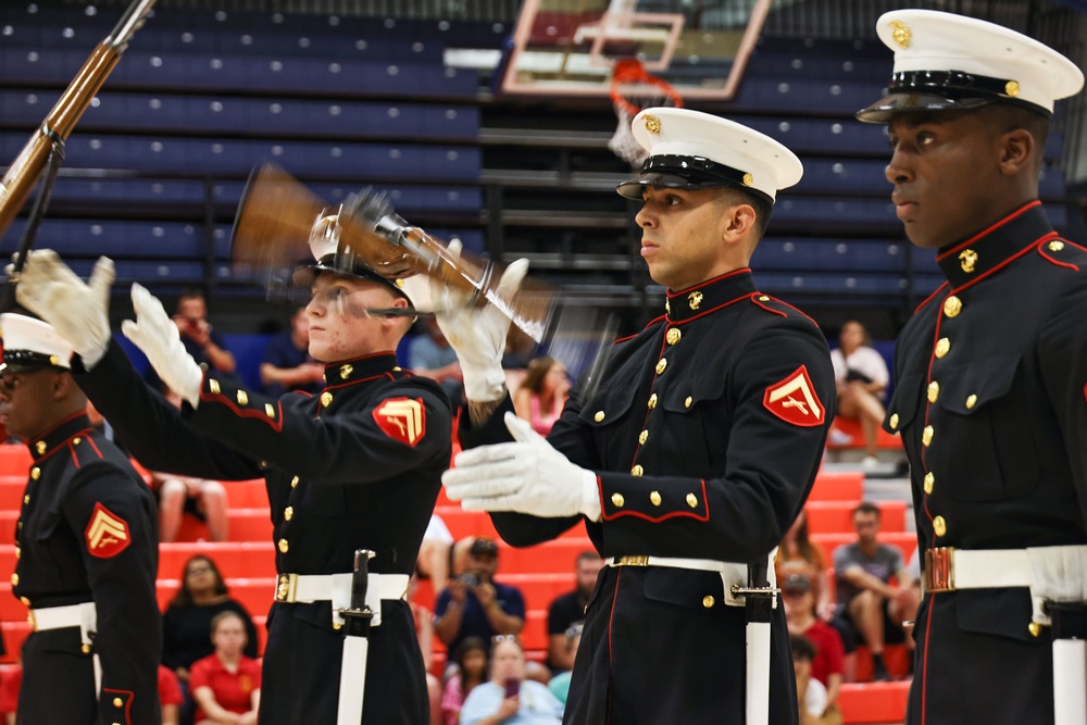 Silent Drill Platoon at Marine Week Chicago 2025
