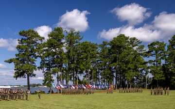 Ground Supply School Change of Command Ceremony