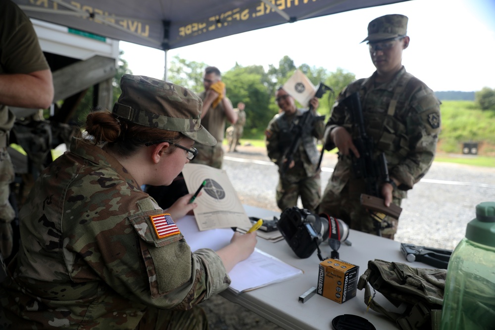 U.S. Soldiers Execute M4A1 Carbine Qualifications