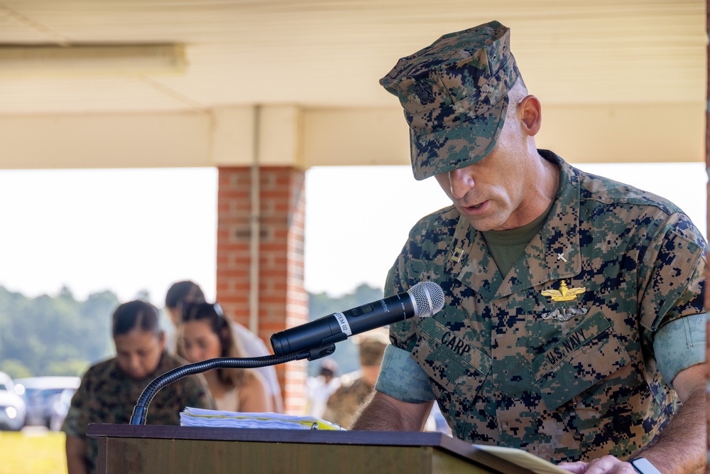 Ground Supply School Change of Command Ceremony
