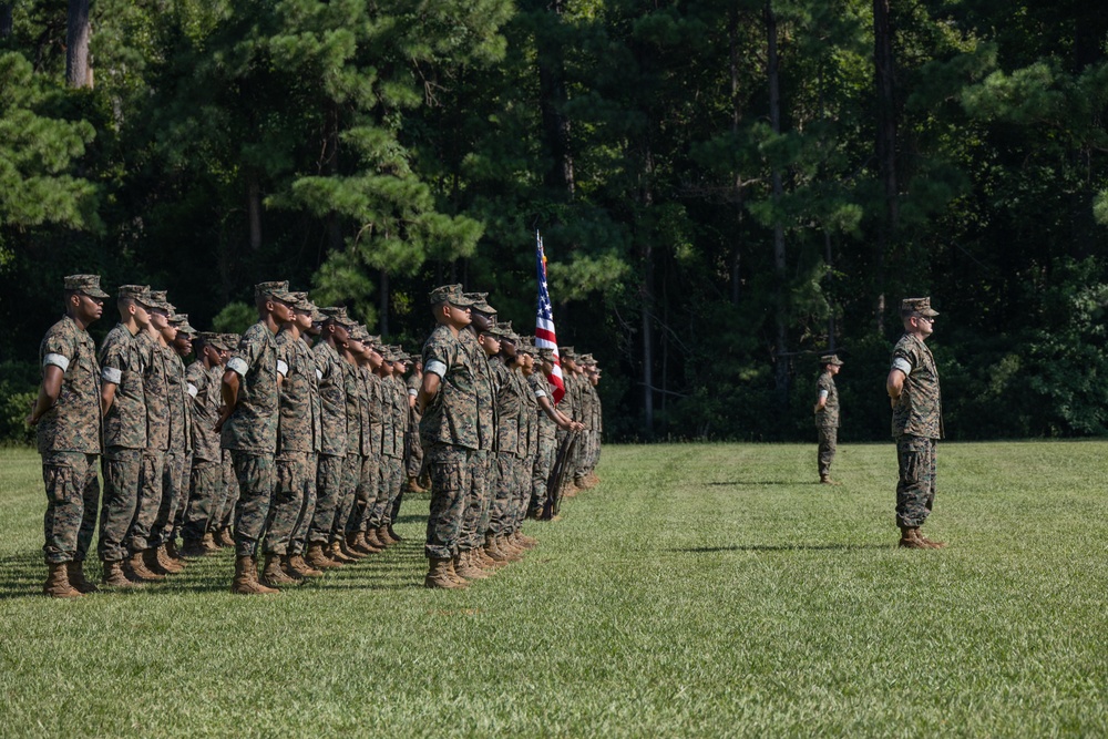 Ground Supply School Change of Command Ceremony
