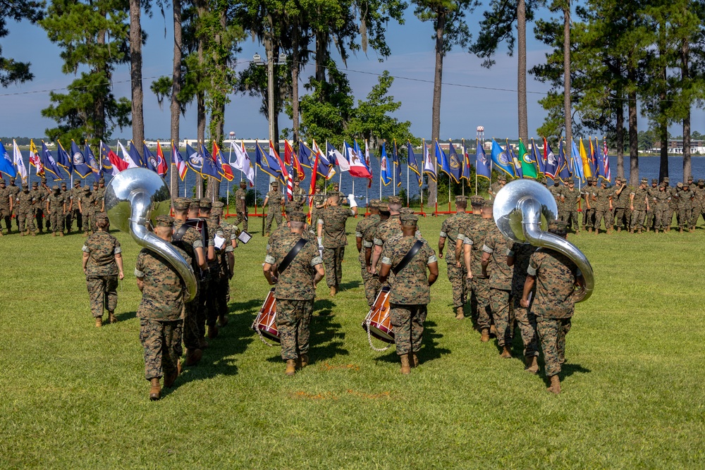 Ground Supply School Change of Command Ceremony