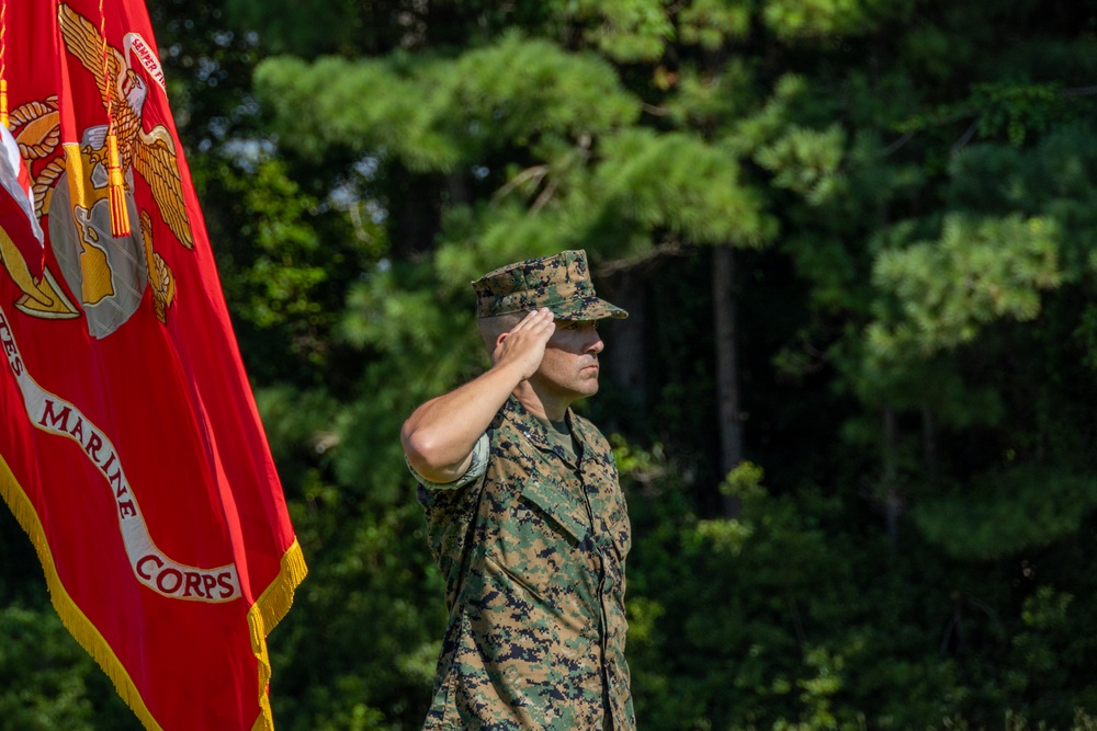 Ground Supply School Change of Command Ceremony