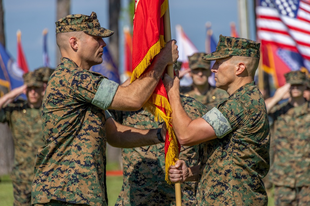 Ground Supply School Change of Command Ceremony