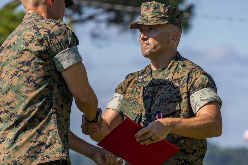 Ground Supply School Change of Command Ceremony