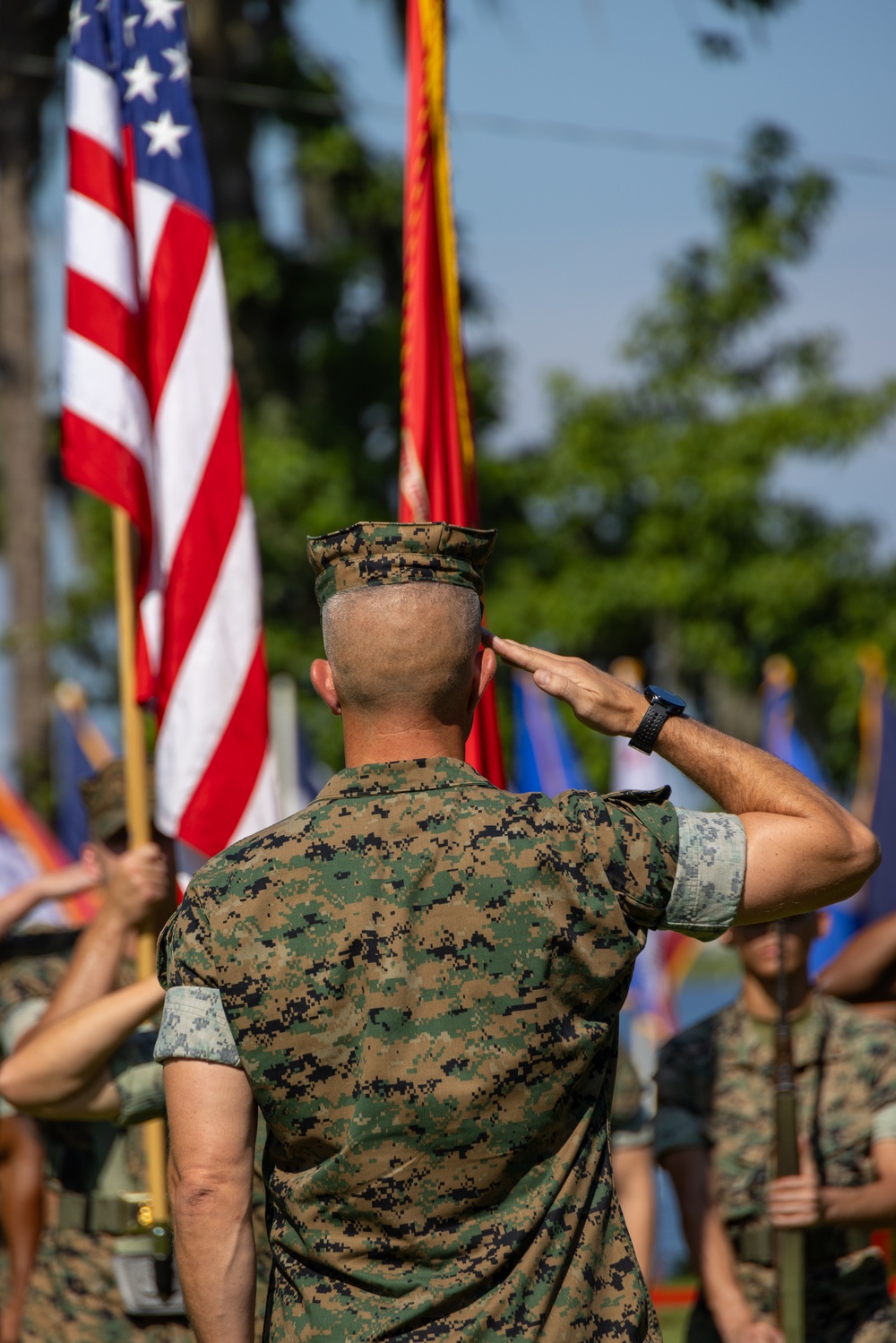 Ground Supply School Change of Command Ceremony