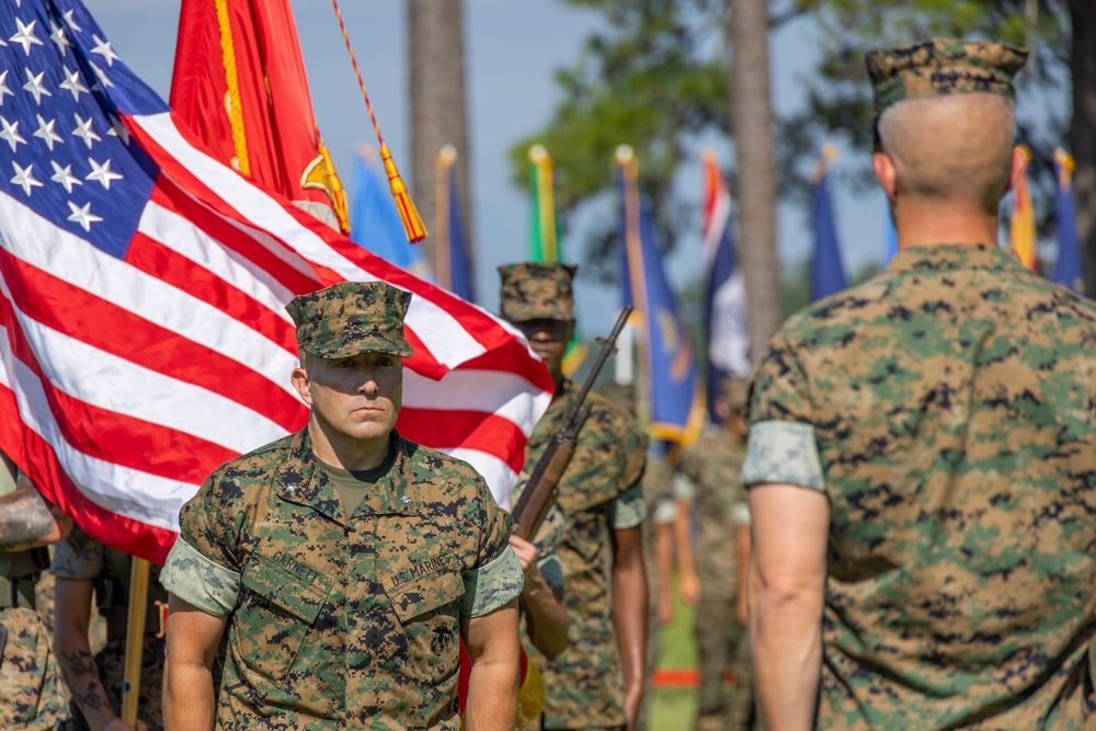 Ground Supply School Change of Command Ceremony