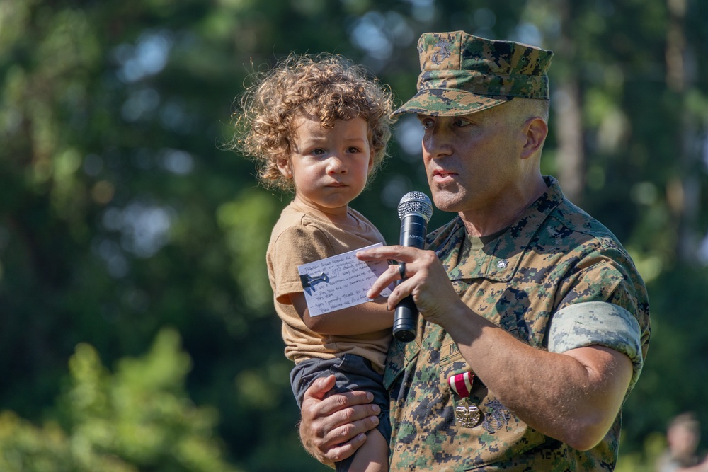 Ground Supply School Change of Command Ceremony