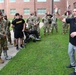 Former Sergeant Major of the Army Dailey Inspires Soldiers at Womack’s Soldier Recovery Unit