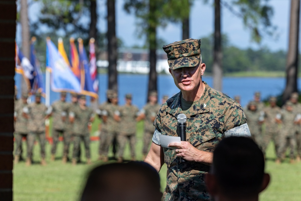 Ground Supply School Change of Command Ceremony