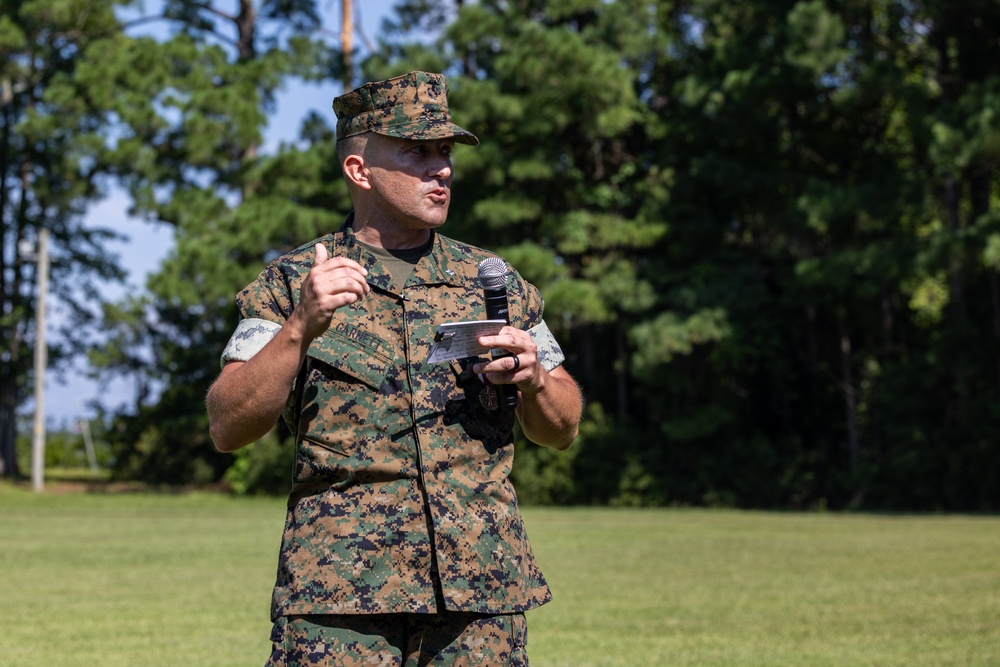 Ground Supply School Change of Command Ceremony