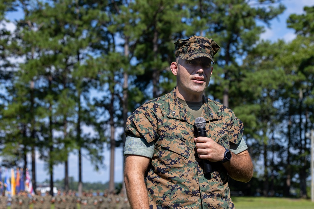 Ground Supply School Change of Command Ceremony