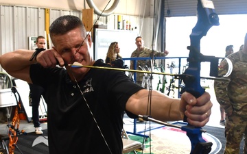 Former Sergeant Major of the Army Dailey Inspires Soldiers at Womack’s Soldier Recovery Unit