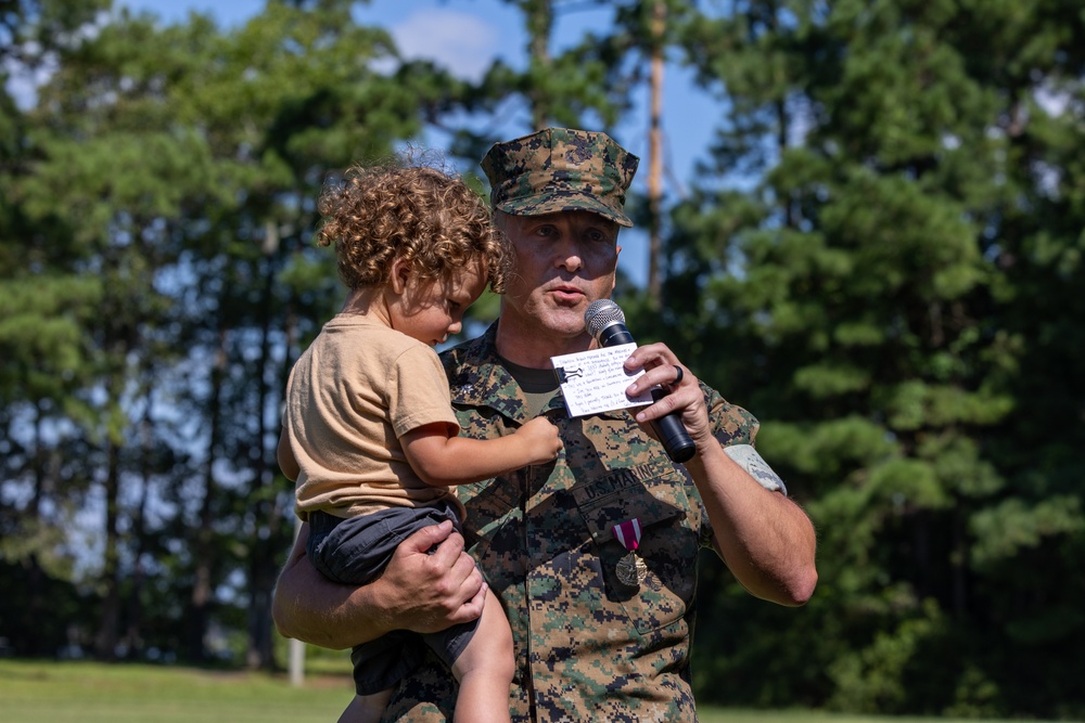 Ground Supply School Change of Command Ceremony