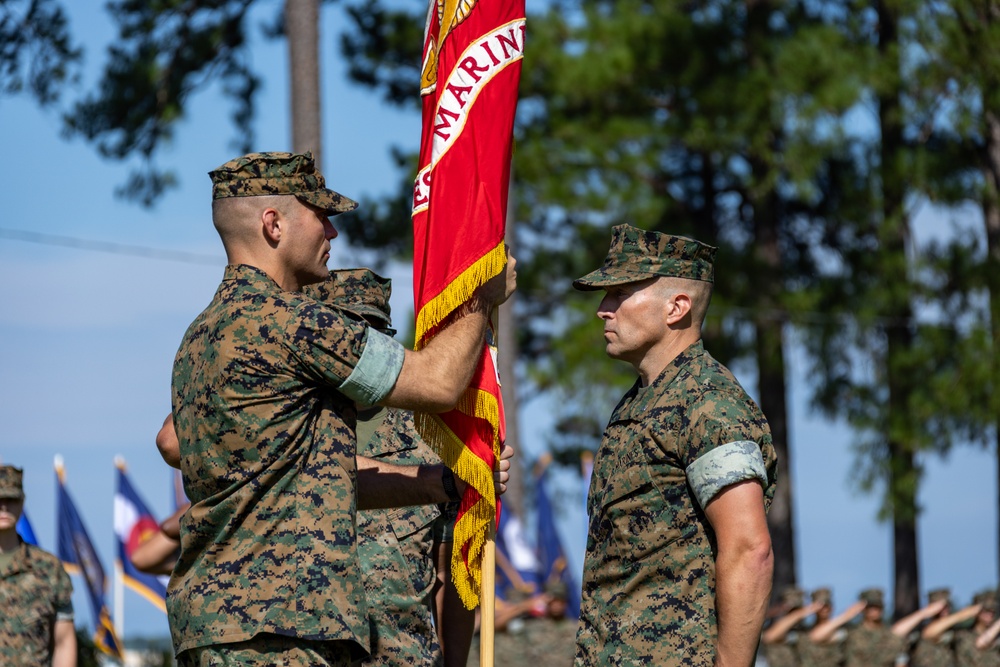 Ground Supply School Change of Command Ceremony