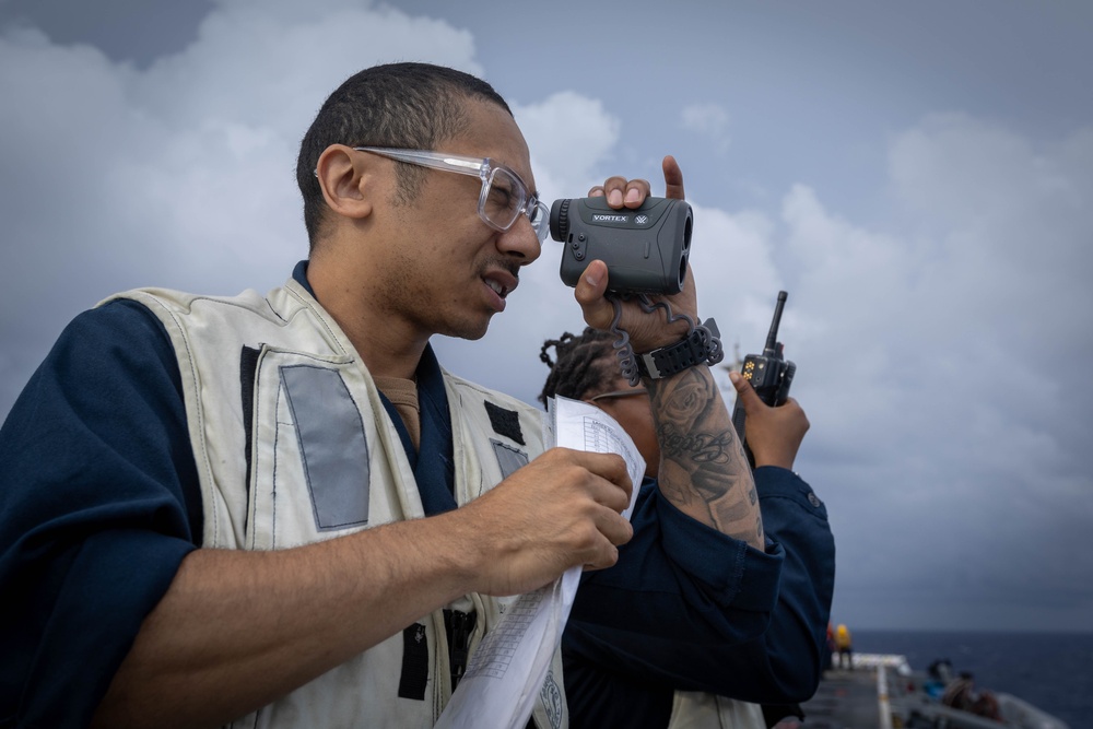 USS Gerald R. Ford (CVN 78) Conducts Replenishment-at-Sea