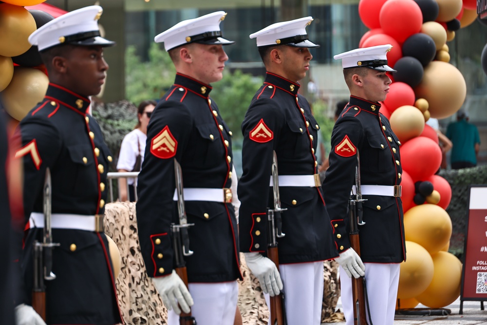 Silent Drill Platoon at Marine Week Chicago 2025