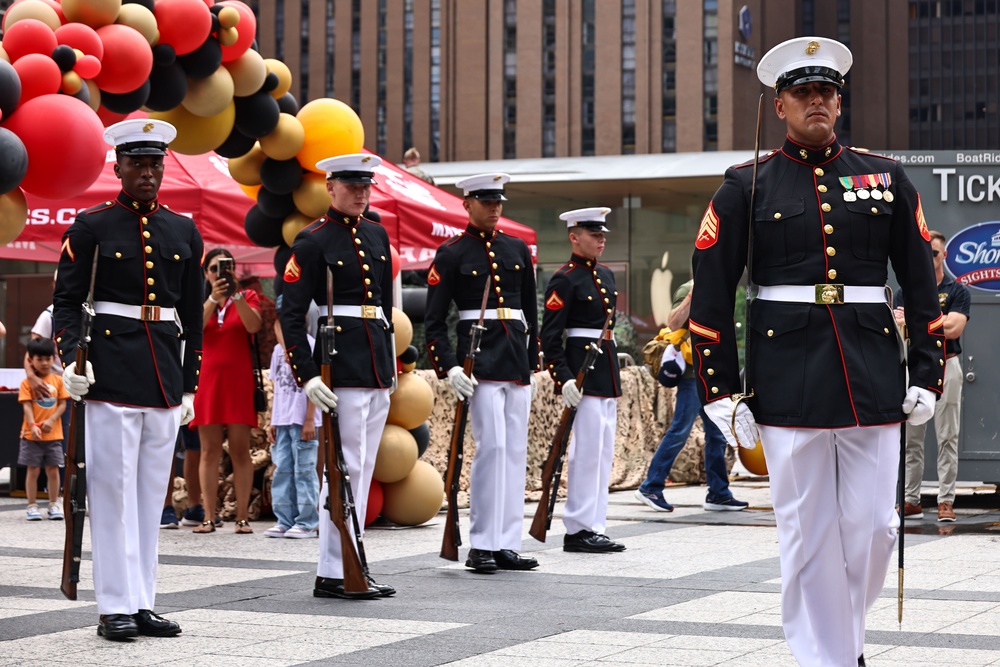 Silent Drill Platoon at Marine Week Chicago 2025